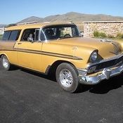 1956 2 Door Chevy Station Wagon Classic Chevrolet Bel Air 150 210