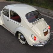 1965 Vintage California Pearl White Beetle Unrestored