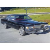 1979 Original Black Cadillac Eldorado 2 Door Coupe Red