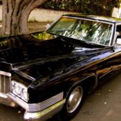 Black 1970 Cadillac Fleetwood Black Interior Classic