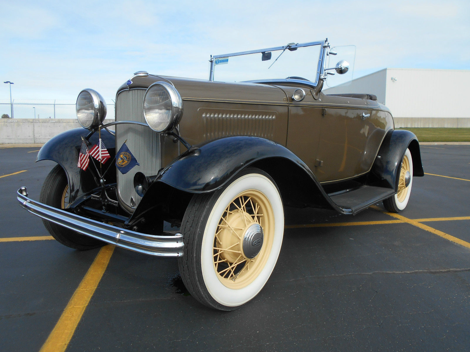 1932 FORD REAL HENRY MODEL B DELUXE ROADSTER BUILT AT THE DENMARK FORD ...