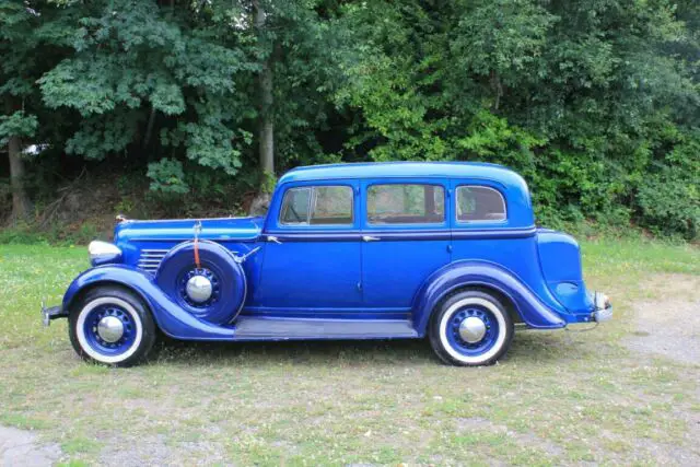 1934 Chrysler CA 4 Dr. Sedan - Dual Side Mount, Regal - Classic