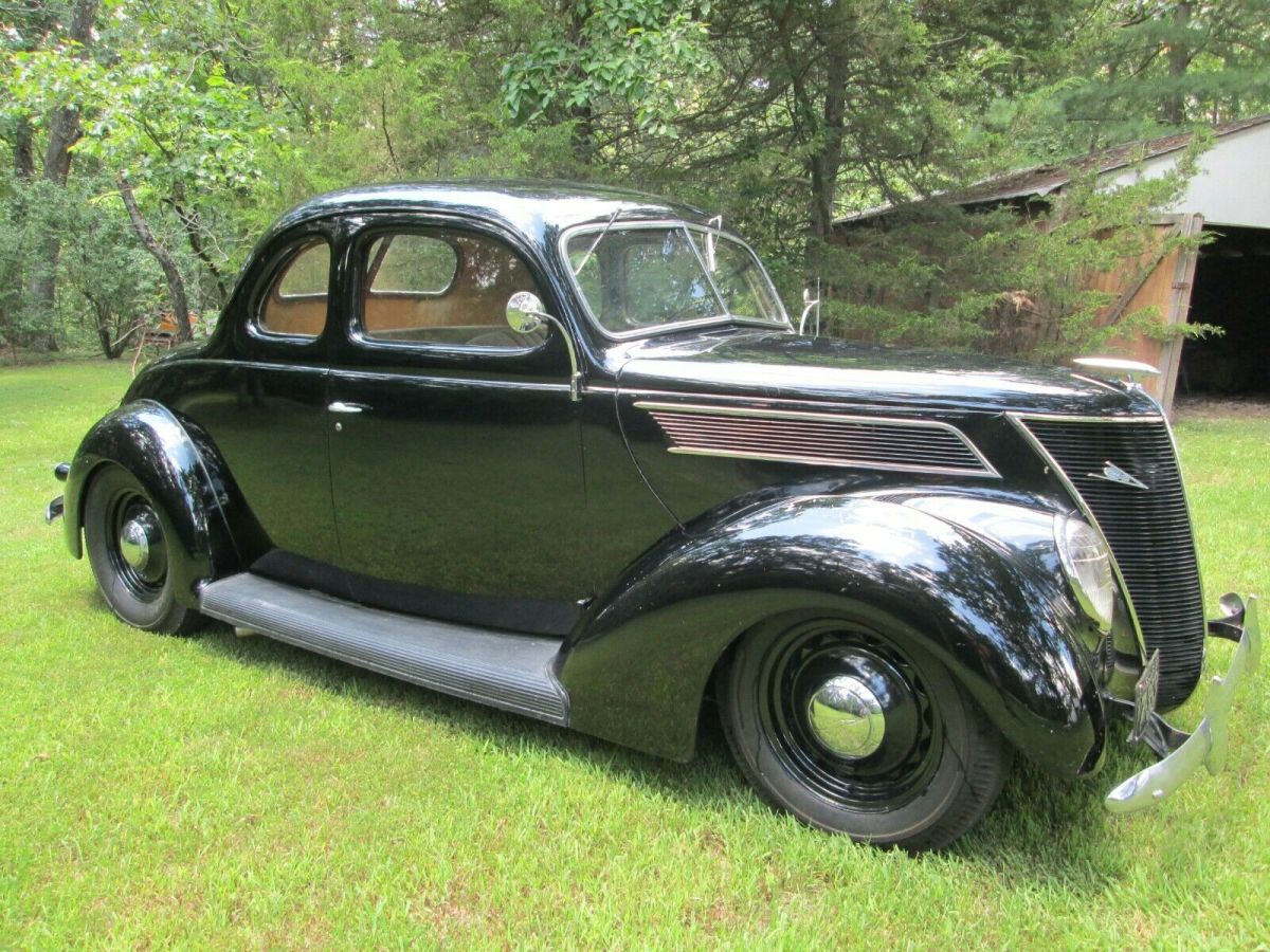 1937 FORD BUSINESS COUPE 37 FORD ORIGINAL FLAT HEAD CAR *NICE DRIVER