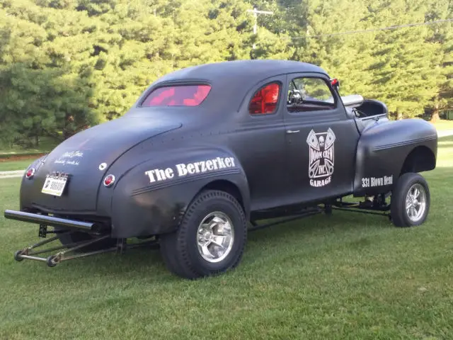 1940 Dodge, Gasser, Bus Coupe, Hemi, Rat Rod, Blower, Willys, Hot Rod