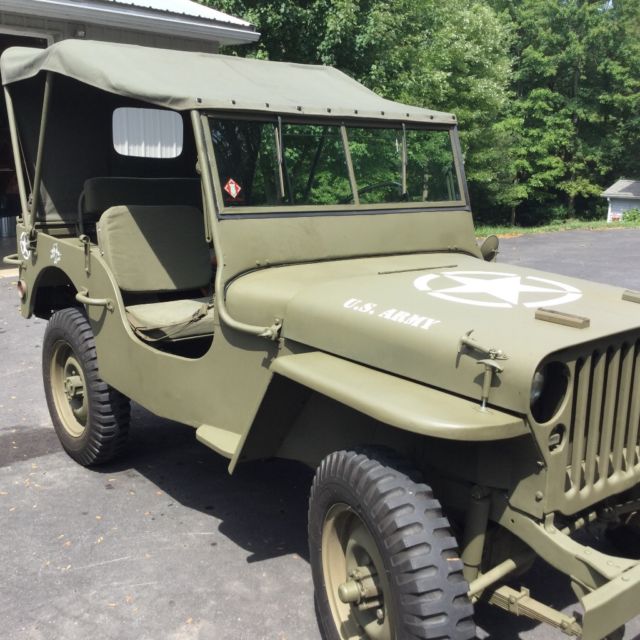 1943 Willys MB Jeep Classic Willys MB 1943 for sale