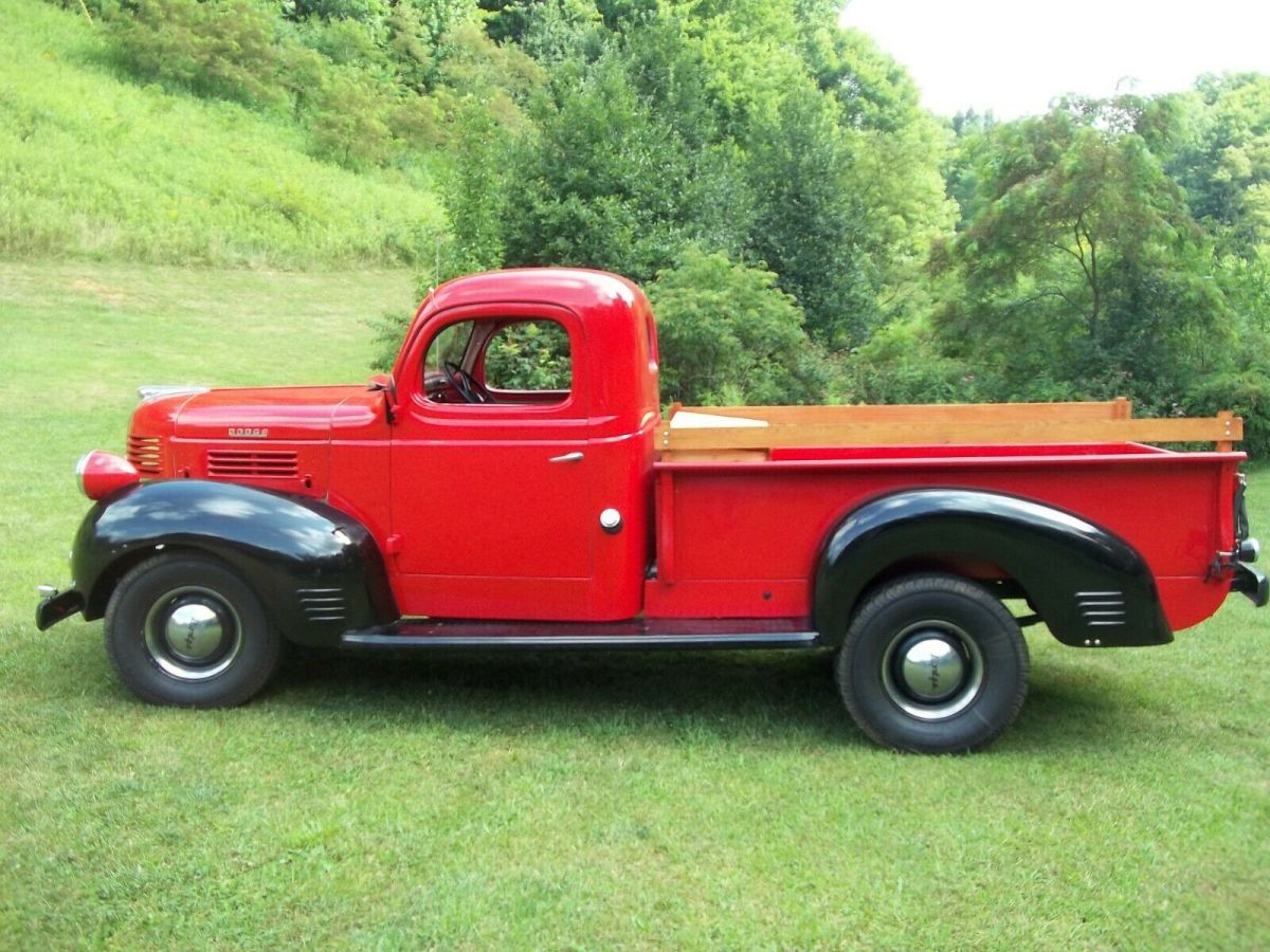 1947 Dodge Pickup Restored Nice Daily Driver Stock Truck Classic