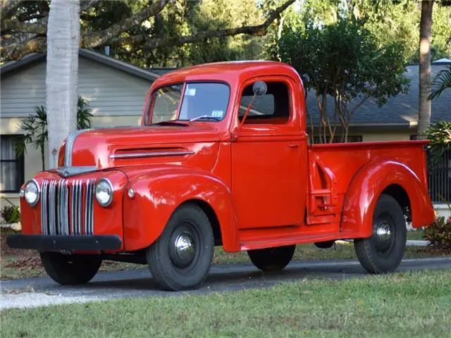 1947 FORD PICKUP 1/2 TON ORIGINAL SURVIVOR 6 CYLINDER STANDARD SHIFT