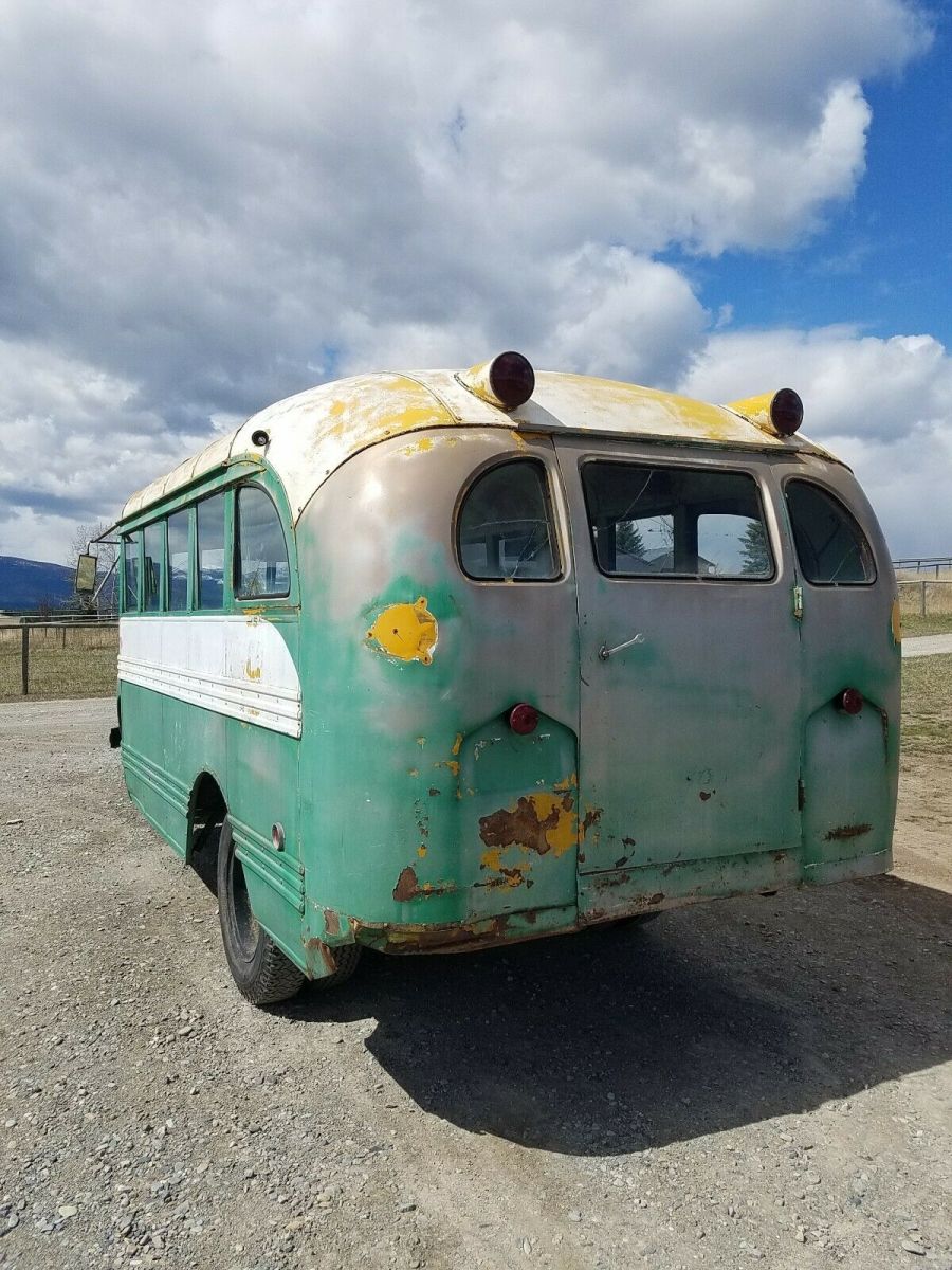 1950 Chevrolet Short School Bus Hot Rat Rod Gasser Kustom Panel Wagon Project Classic 6578