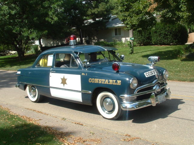 1950 Ford Custom "Police car, or not. - Classic Ford 2 door sedan 1950