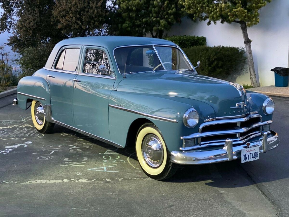 1950 PLYMOUTH SPECIAL DELUXE SEDAN, AWARD WINNER, FULLY RESTORED