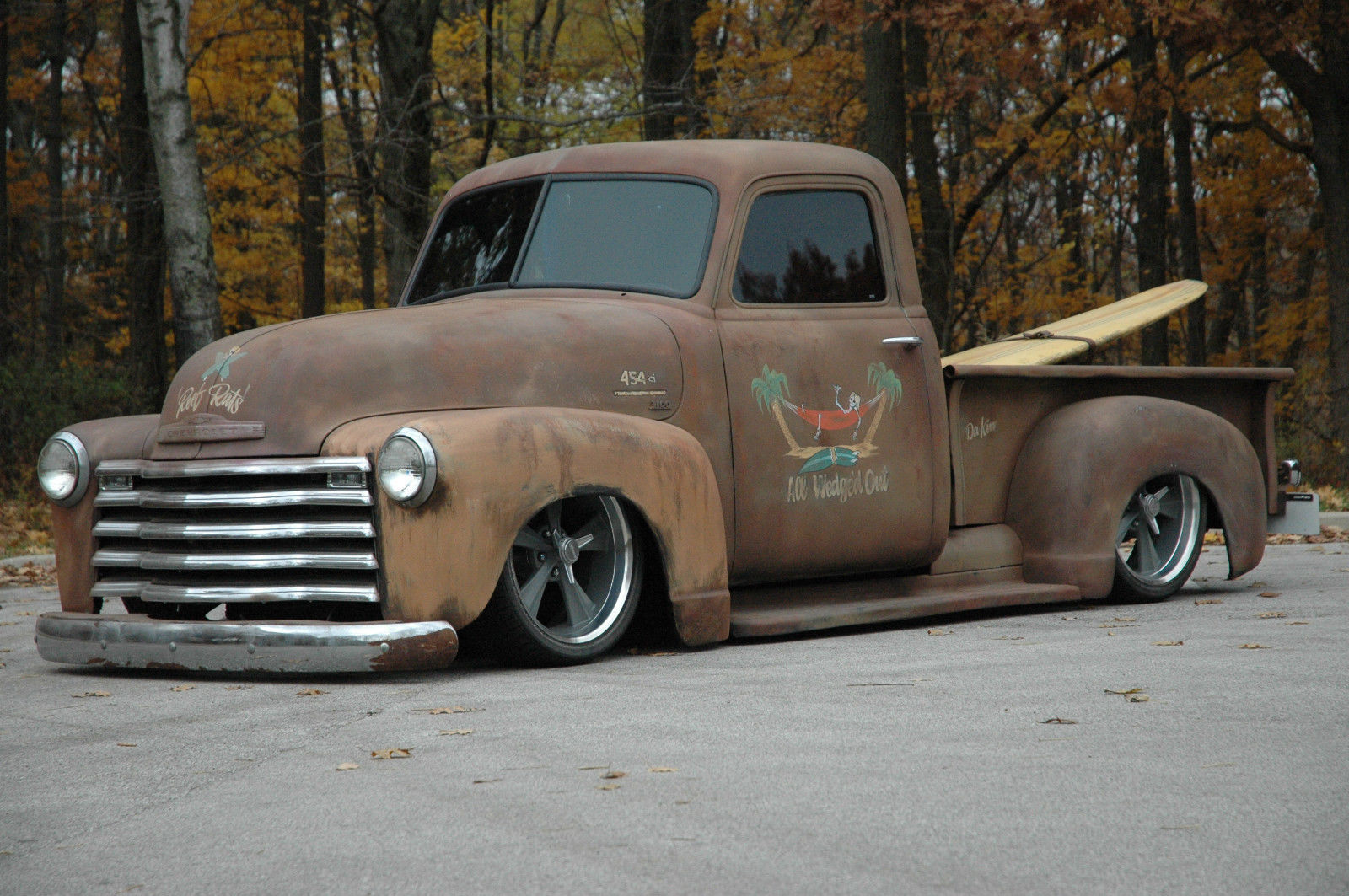 1952 chevy truck with 454