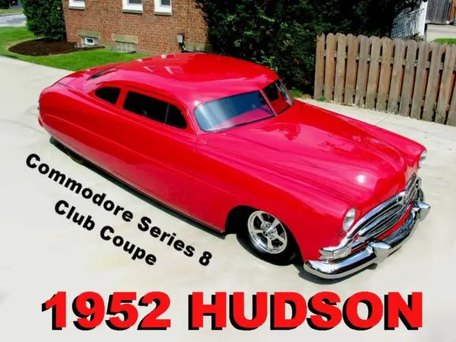 1952 Hudson Commodore 8 Club Couple Custom Pro Street Machine Hot Rod Chopped Classic Other