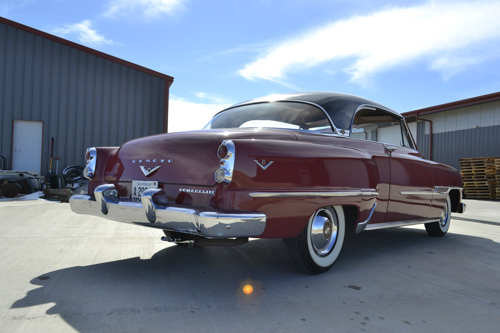 1954 Desoto Firedome 2dr Hardtop! Restored!! Rare! Hemi!! V8!! Low ...