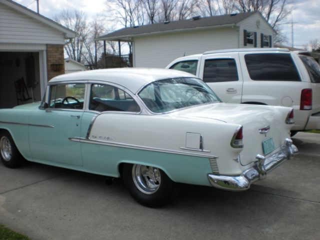 1955 Chevrolet Bel Air 2 Door Post Sedan Classic Chevrolet Bel Air150210 1955 For Sale 4441