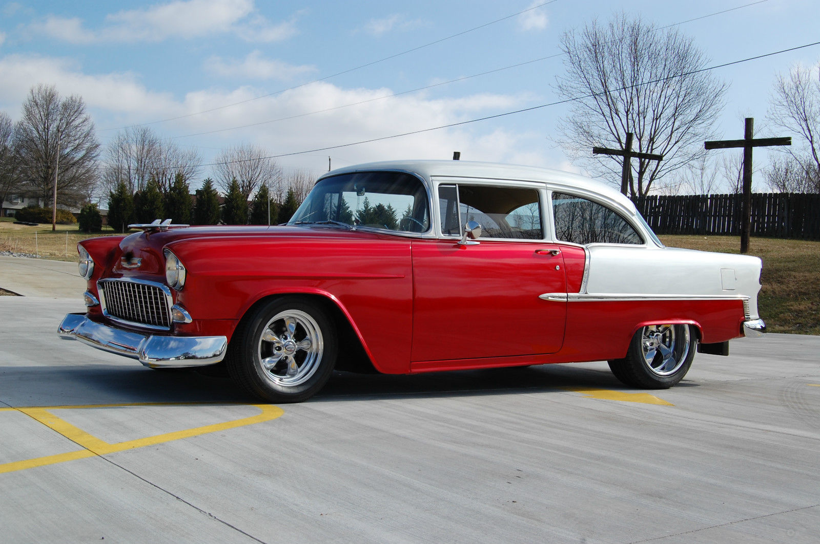 1955 Chevy Big Block Automaitc Custom 55 Chevy Classic Chevrolet Bel Air150210 1955 For 0920