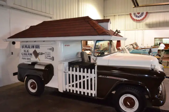 1955 Chevy Bungalow Bar Ice Cream Truck Solid Original no rust Rare Good Humor - Classic ...