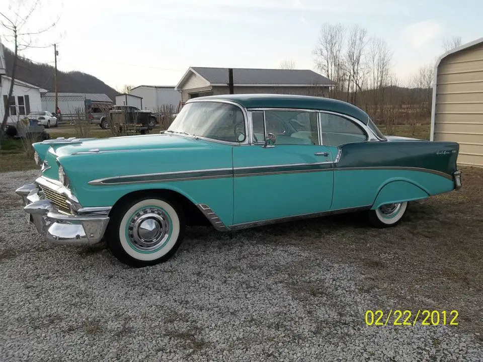 1956 Chevrolet Bel Air 2 Door Hardtop Sport Coupe No Reserve Classic Chevrolet Bel Air150 9078