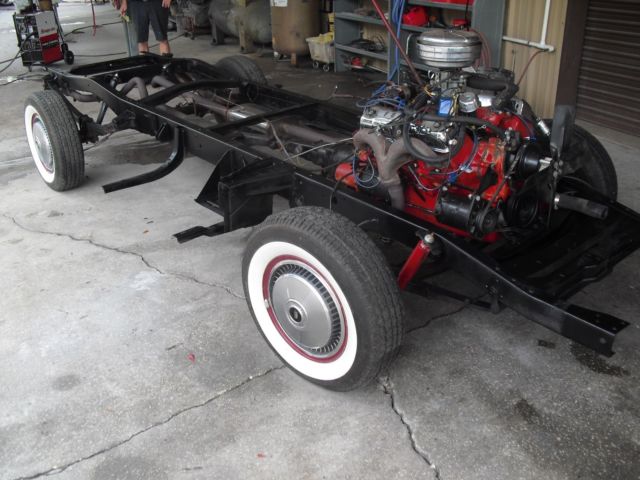1956 Ford F 100 Chassis Complete Running Driving Original Chassis