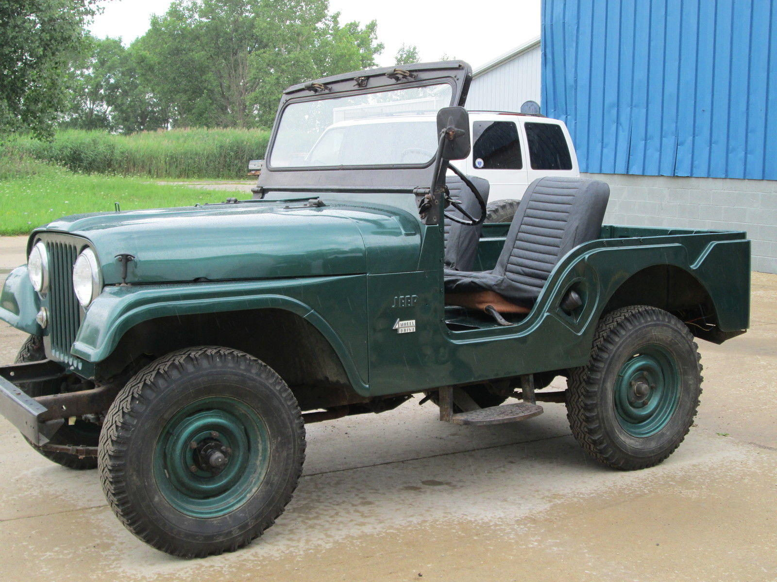 1956 Willys Jeep CJ5 Civilian Stored Indoors Classic