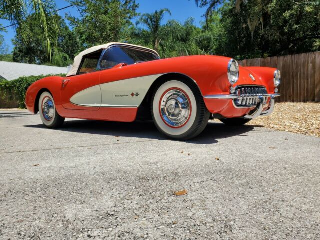 1957 Corvette Fuel Injection 283hp 2 Tops Classic Chevrolet Corvette