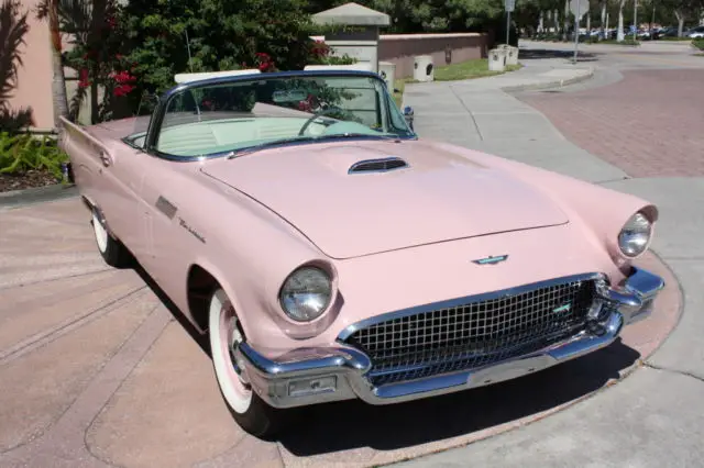 1957 Ford Thunderbird Dusk Rose Pink Classic Ford Thunderbird