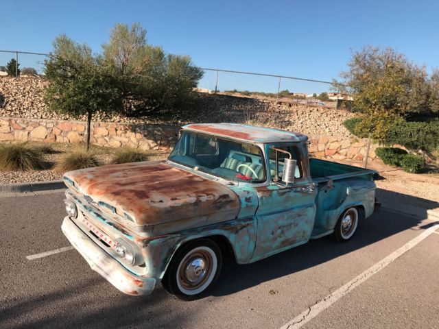 1960 Chevrolet C10 Rat Rod Shop Truck Hot Rod Kustom Patina Classic Truck Classic 5681