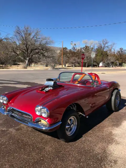 1962 Corvette Cherry Smash Gasser Street Machine Magazine Isca National 