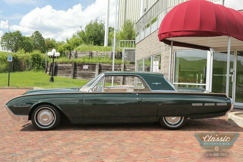 1962 ford thunderbird green