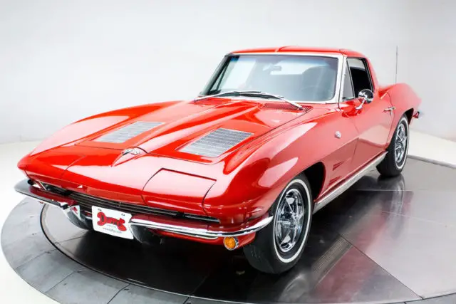 1963 Chevrolet Corvette 327 V8 4 Speed Manual Coupe Riverside Red ...