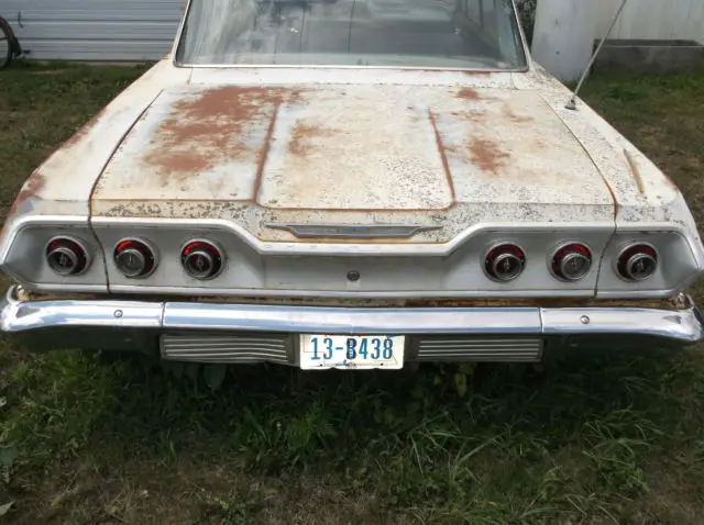 1963 Chevrolet Impala 4 Door Hardtop With 327 V 8 Motor As