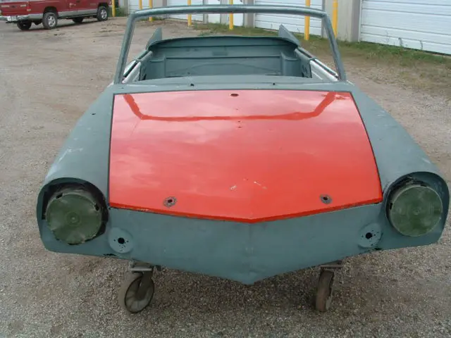 1965 AMPHICAR PROJECT CAR BODY COMPLETE WITH DOORS, HOOD & REAR DECK