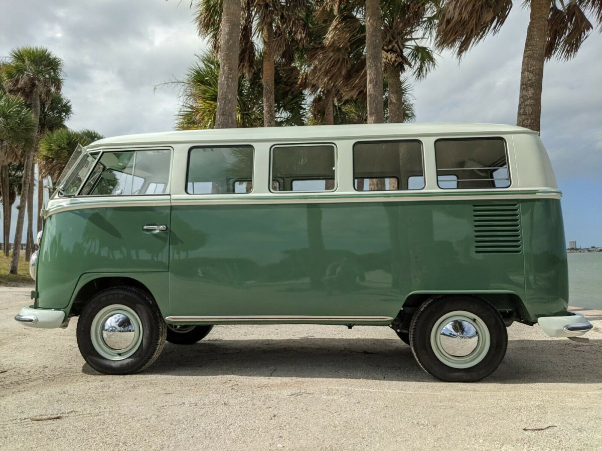 1965 Deluxe 13 Window VW Bus Nut Bolt Restored Classic Volk