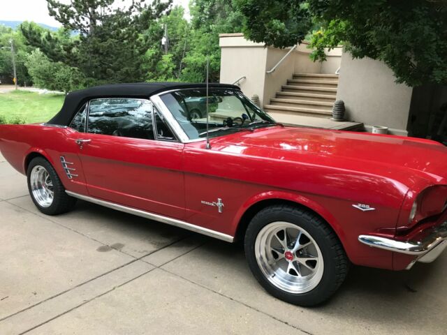 1966 Convertible Mustang W Pony Interior Classic Ford