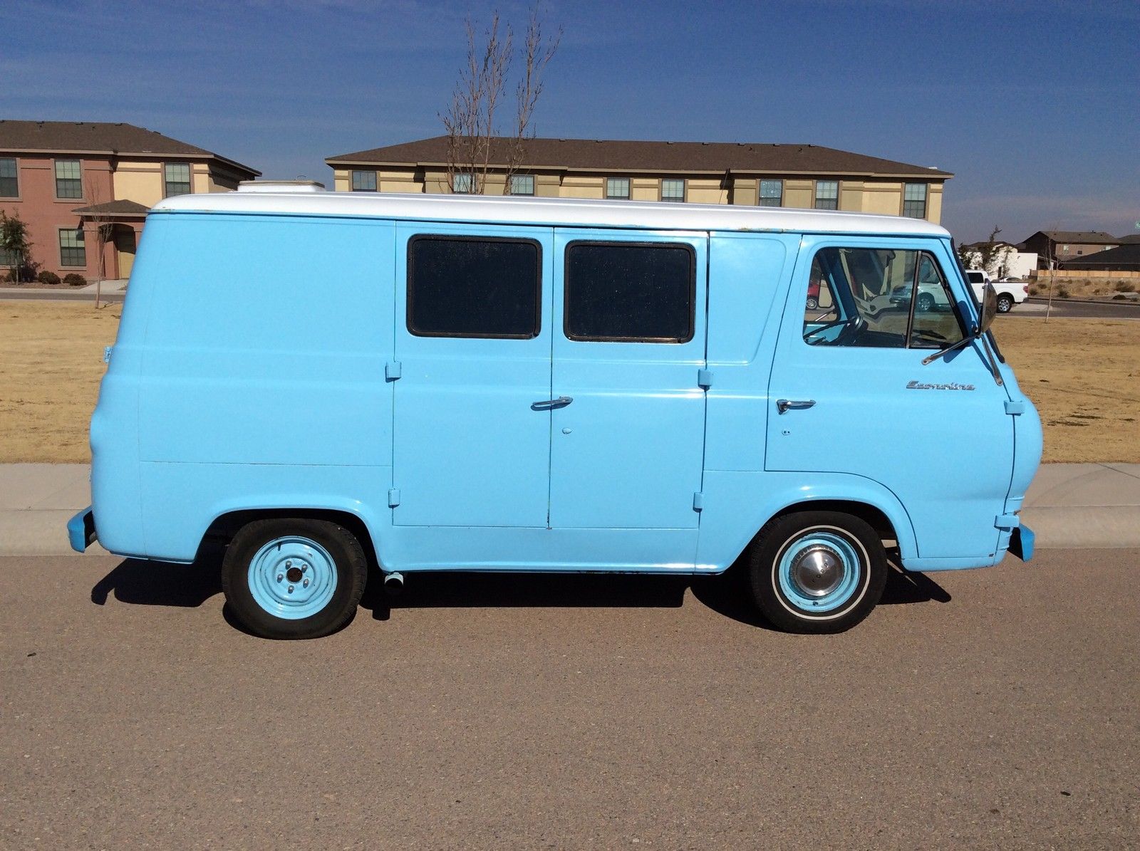 1966 FORD Econoline blue van - Classic Ford Other 1966 for sale