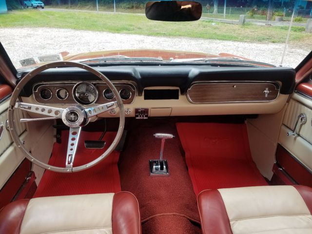 1966 pony interior deluxe doors handle spring