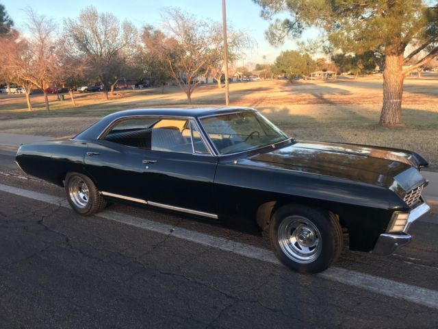 1967 Chevy Impala Four Door True Supernatural Black Hunter