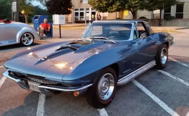 1967 corvette conv 427 lynndale blue - Classic Chevrolet Corvette 1967