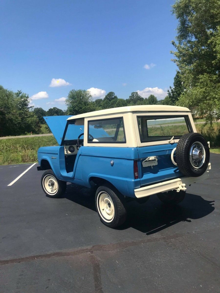 1967 Ford Bronco Suv Blue 4wd Manual Classic Ford Bronco 1967 For Sale