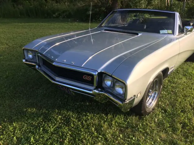 1968 Buick GS Gran Sport 400 Convertible -MIST SILVER MUST SEE ...