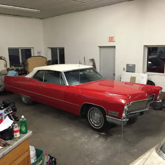 1968 Cadillac De Ville Convertible FRAME OFF RESTORATION - stored for