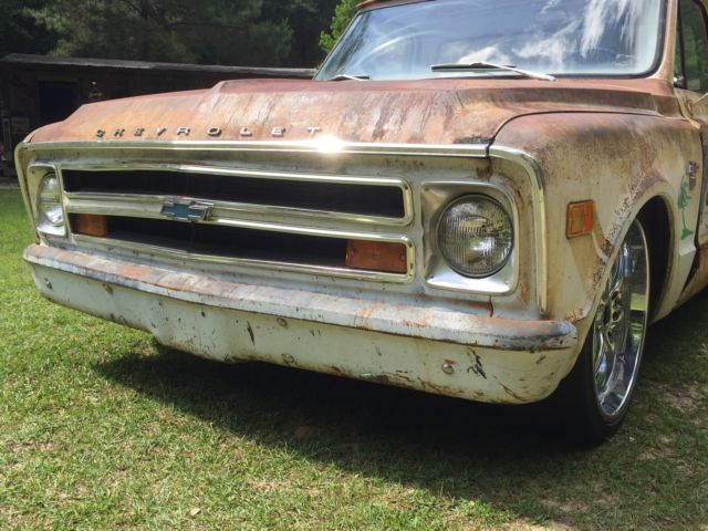 1968 Chevy C10 SWB COOL PATINA RAT HOT ROD LOWERED CHEAP - Classic Chevrolet C-10 1968 for sale