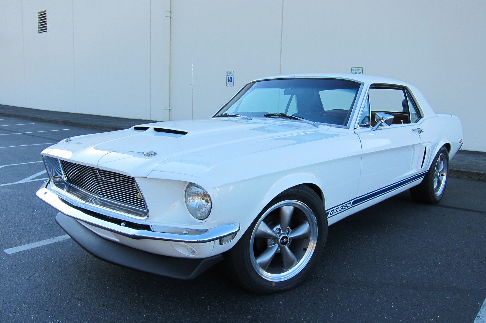 1968 Ford Mustang SHELBY GT350 COUPE TRIBUTE RECREATION.