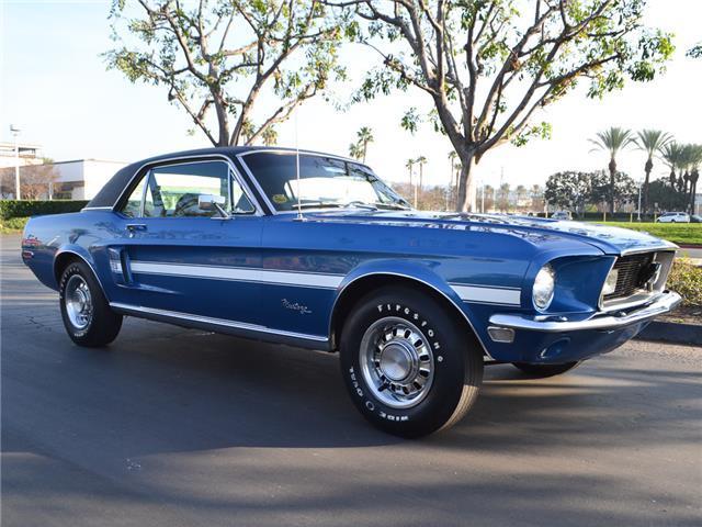 1968 Ford Mustang Gt Cs Restored Acapulco Blue Black