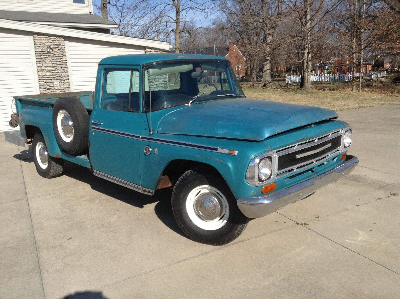 1968 International Factory Diesel Pickup RARE!! Classic International