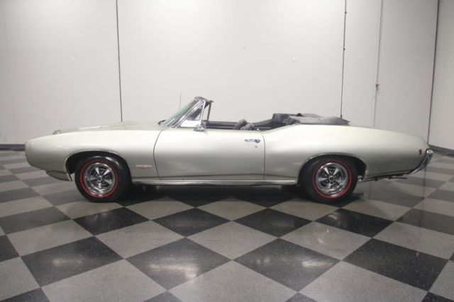 1968 Pontiac Gto Convertible 99845 Miles Springmist Green Convertible