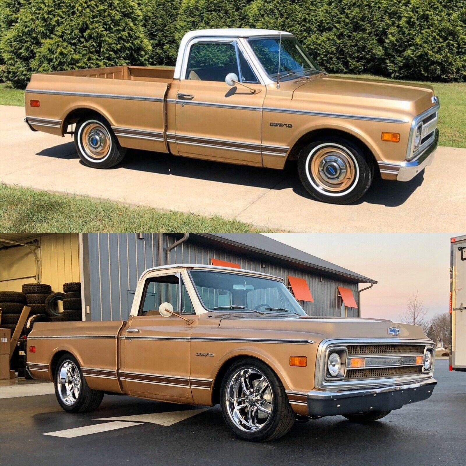 1969 C10 CST Short Bed, Fuel Injected BBC, Disc Brakes, Resto Mod, Pro