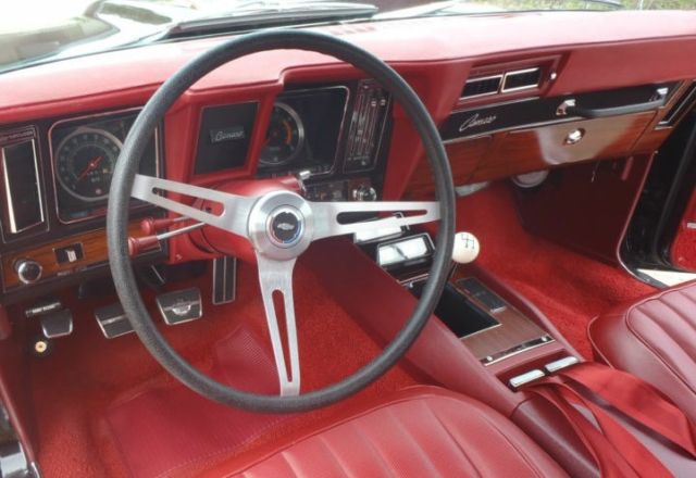 1969 Camaro Rs Ss Black W Red Custom Interior Classic