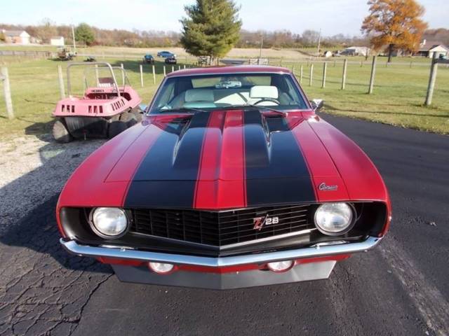 1969 Chevrolet Camaro Z28 302 Dz 4 Sp 25k Act Miles On Title Newly