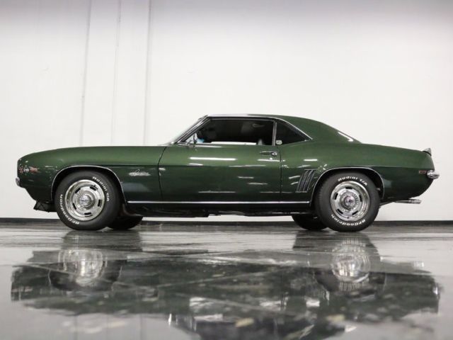 1969 Chevrolet Camaro Z28 4213 Miles Fathom Green Coupe 302 V8 4 Speed