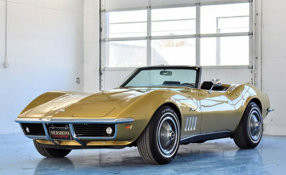 1969 Chevrolet Corvette 4 Speed Riverside Gold Immaculate Classic